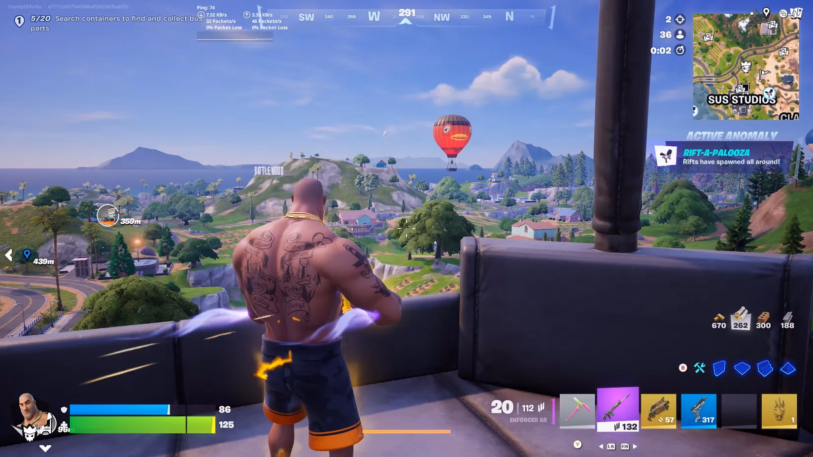 My Adventure with Fortnite's New Hot Air Balloons in Chapter 7