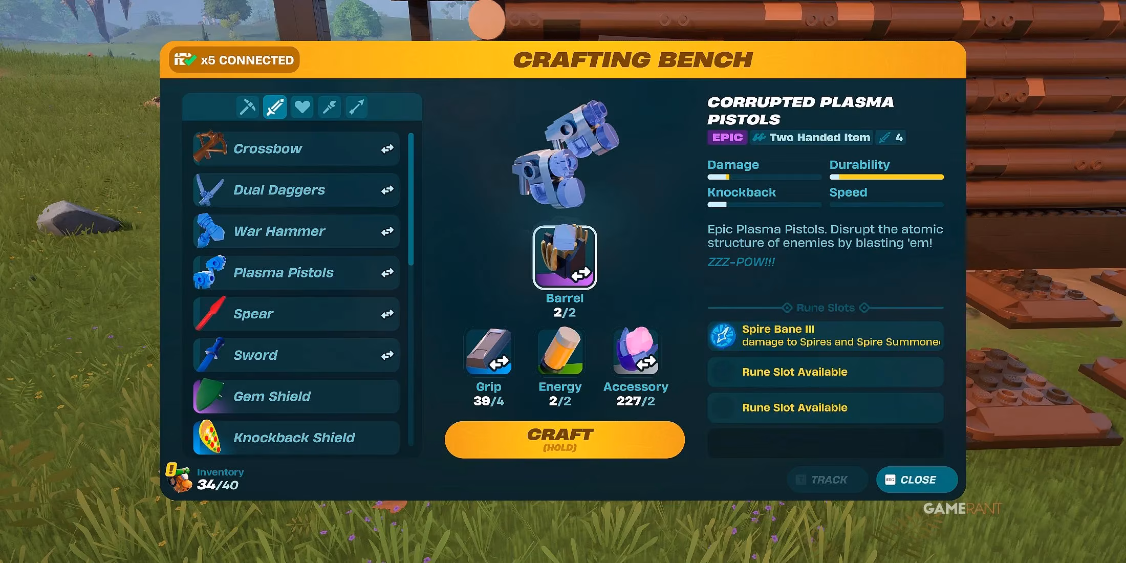 LEGO Fortnite Odyssey Introduces Corrupted Crystals for Epic Weapon Crafting